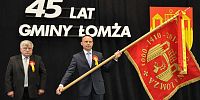 Nowy sztandar na 45 urodziny Gminy Łomża