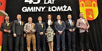 Nowy sztandar na 45 urodziny Gminy Łomża