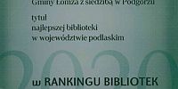 Biblioteka w krajowej czołówce