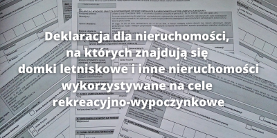 Zdjęcie przedstawia deklarację