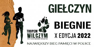 Baner informujący o biegu