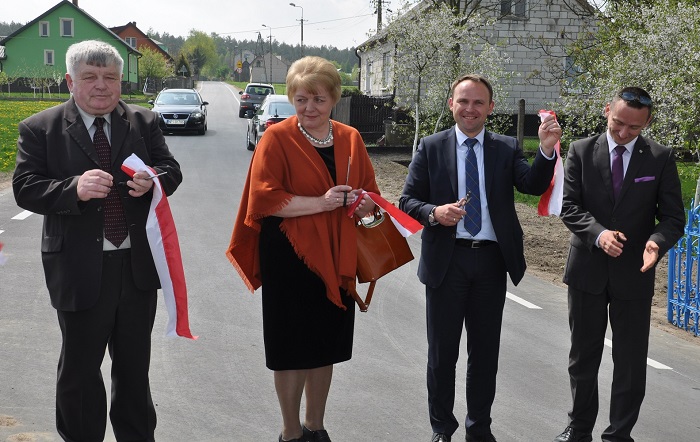 Ulica Leśna we wsi Stare Kupiski oddana do użytku