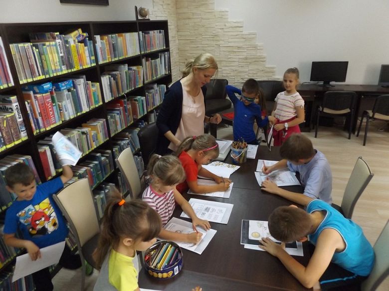 Zima z książką, czyli ferie w bibliotece