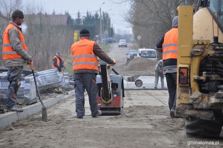 Remont ul. Armii Krajowej w Starych Kupiskach na finiszu