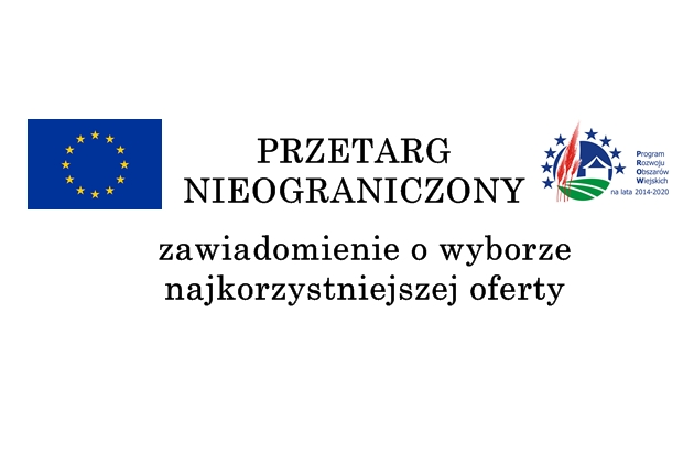 Zawiadomienie o wyborze najkorzystniejszej oferty