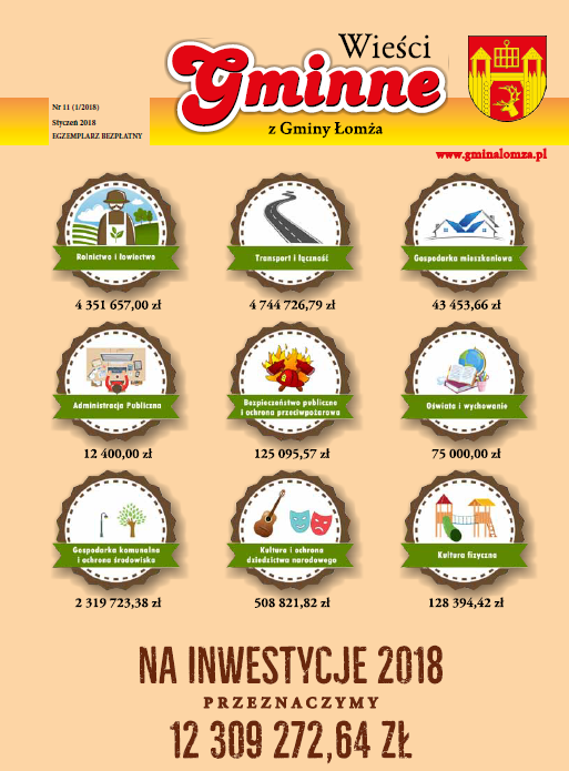 Wieści Gminne z Gminy Łomża nr 11 (1/2018)