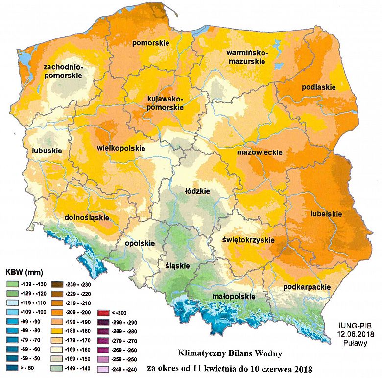 Przypomnienie o możliwości składania wniosków o oszacowanie strat w gospodarstwach rolnych.