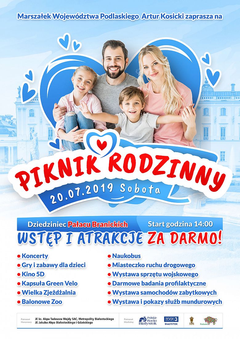 Marszałek zaprasza na wielki Piknik Rodzinny