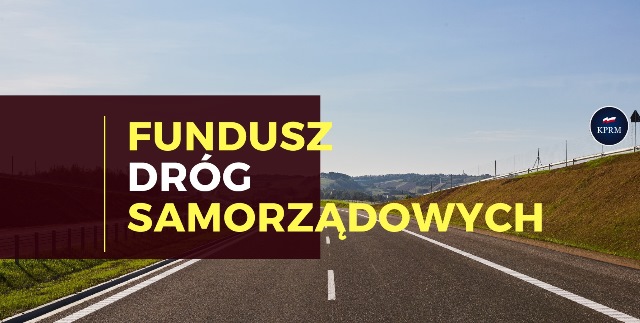 Drogi gminne z Funduszu Dróg Samorządowych