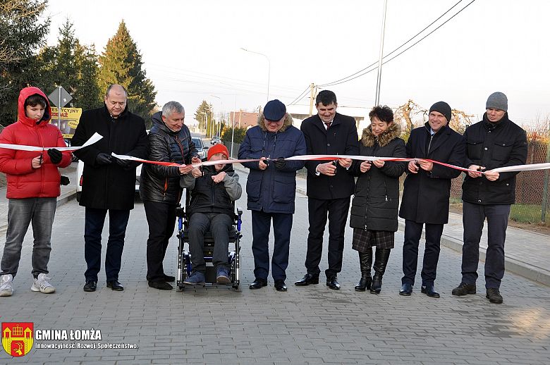 Otwarcie ulicy Armii Krajowej w Starych Kupiskach