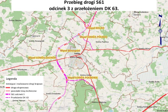 Spotkanie w sprawie obwodnicy Łomży i DK 63