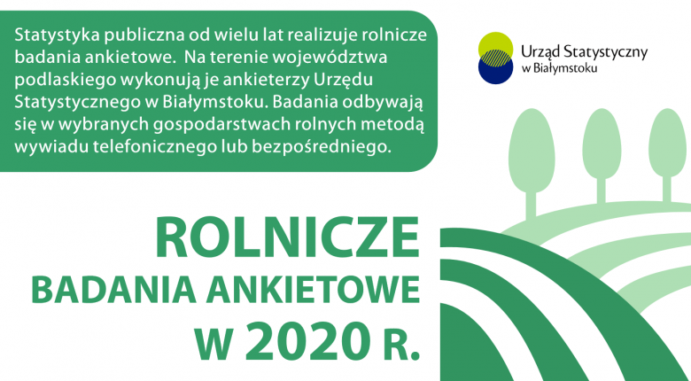 Rolnicze badania ankietowe 2020