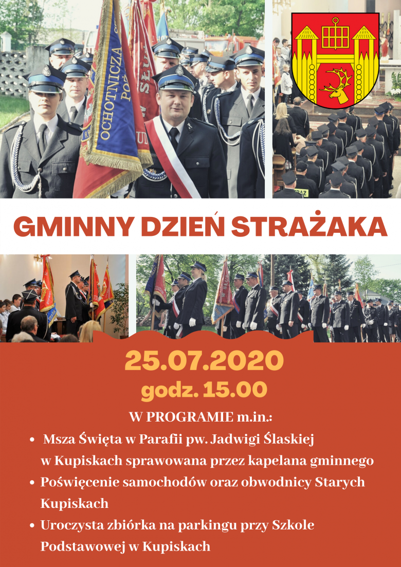 Zapraszamy na obchody Gminnego Dnia Strażaka