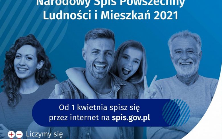 1 kwietnia rozpoczął się Narodowy Spis Powszechny Ludności i Mieszkań 2021