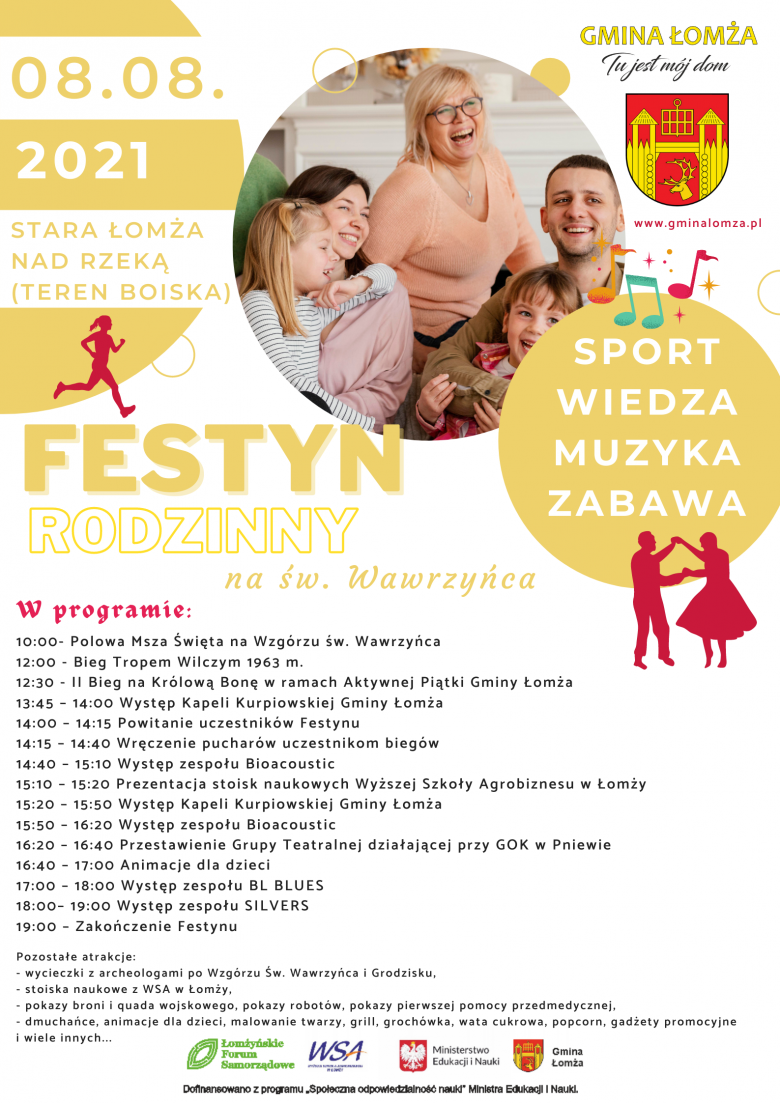 Festyn rodzinny przy Grodzisku w Starej Łomży