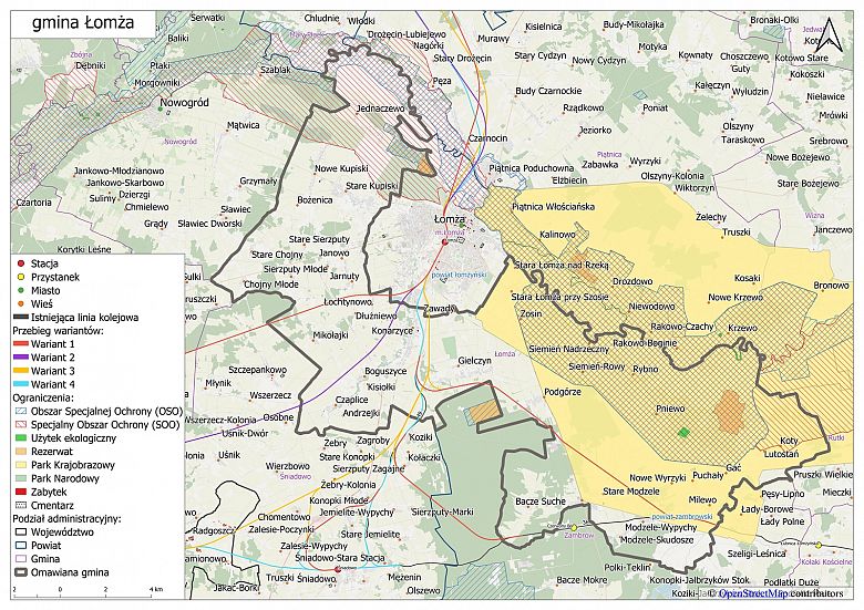 Konsultacje społeczne dot. linii kolejowej Ostrołęka - Giżycko