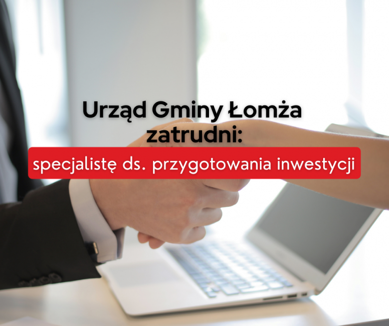 Urząd Gminy Łomża zatrudni specjalistę