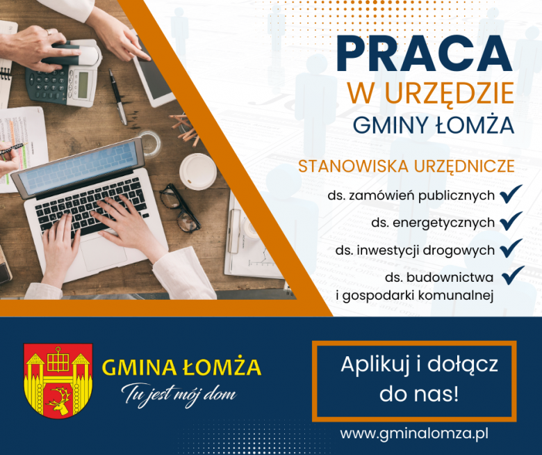 Praca w Urzędzie Gminy Łomża